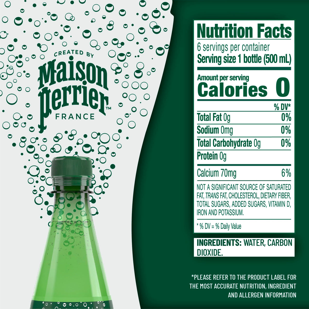 Sparkling Water 16.9 Oz 6 Pack L768