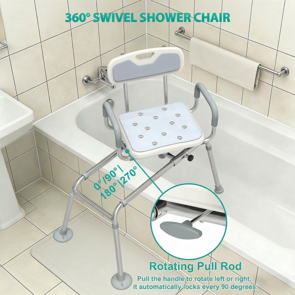 Tub Transfer Bench with Swivel Seat L50701