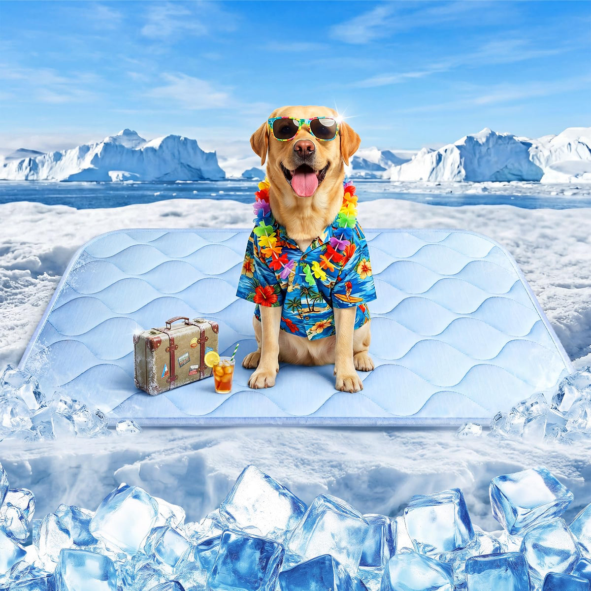 Ice Silk Waterproof Cooling Pet Mat V634