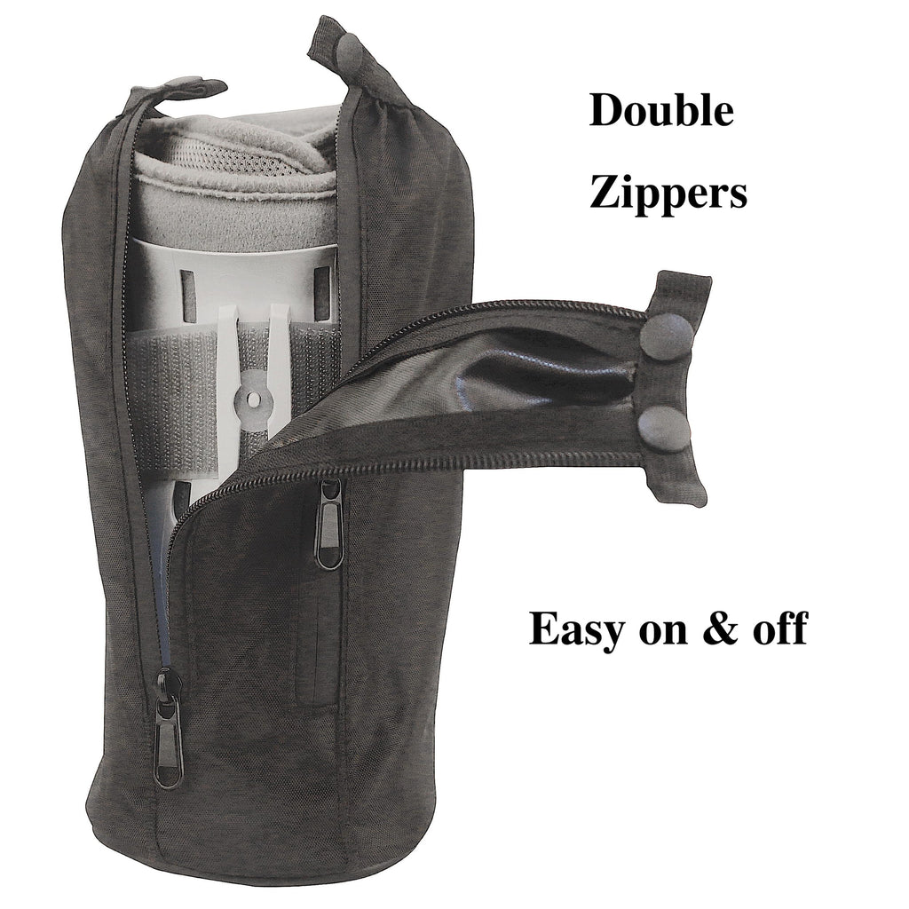 Walking Boot Cover for Medical Fracture Cast Black Short R714623