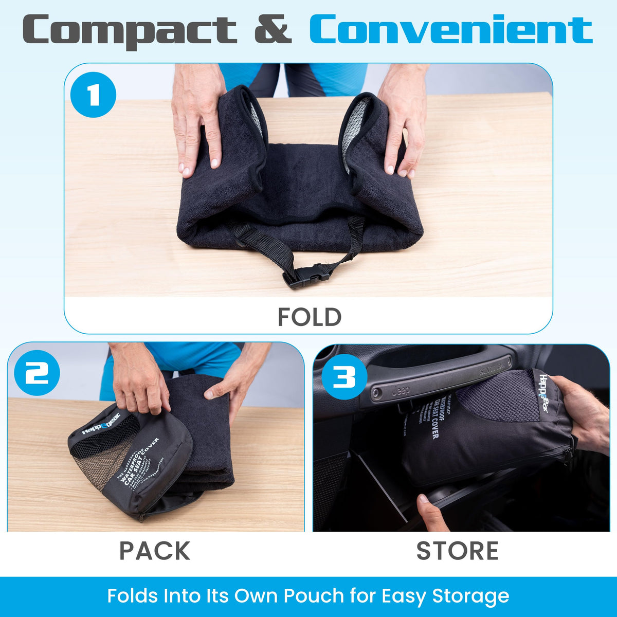 Waterproof Car Seat Cover & Protector, Black A883628