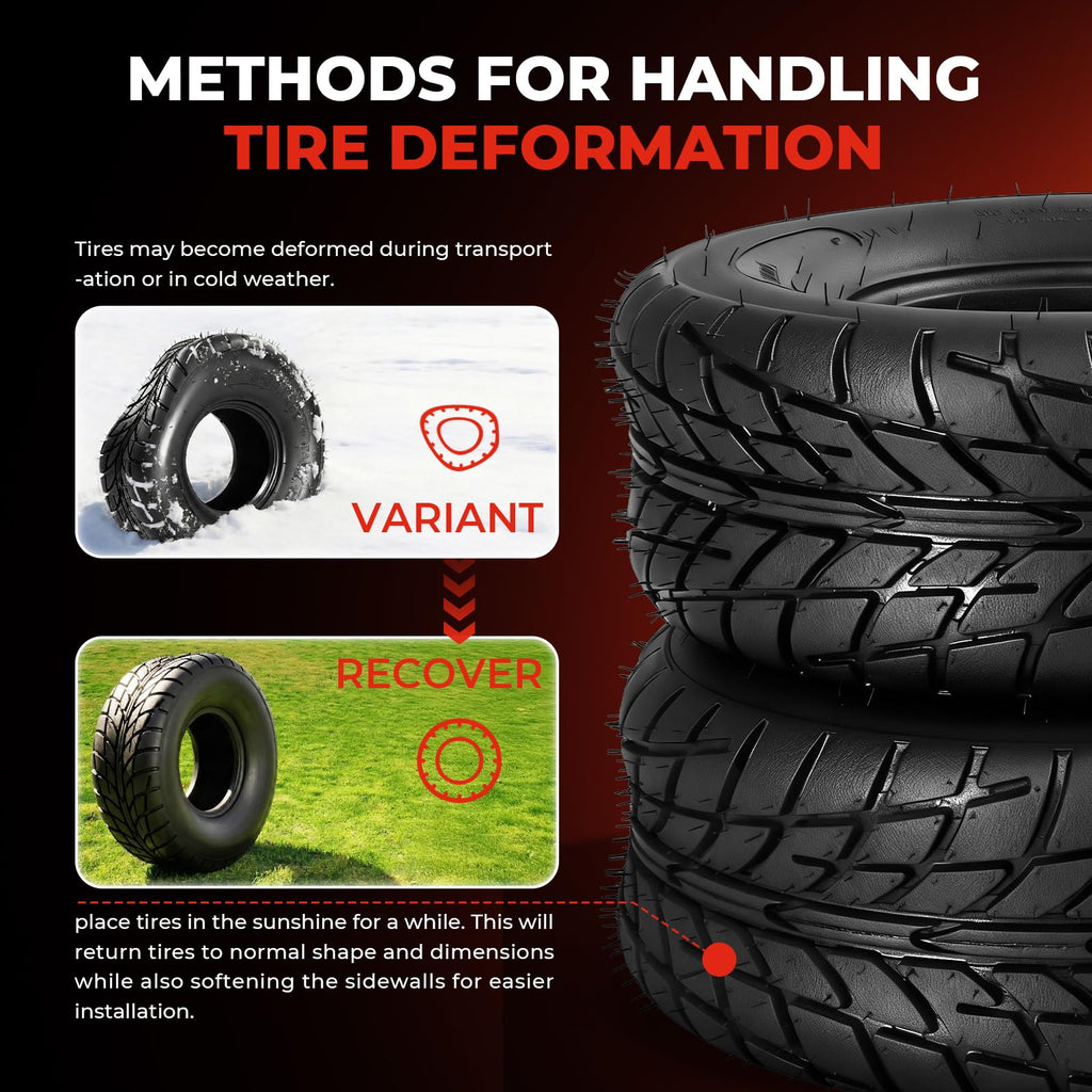 19x7-8 All-Terrain ATV UTV Tires Set of 2 P27437