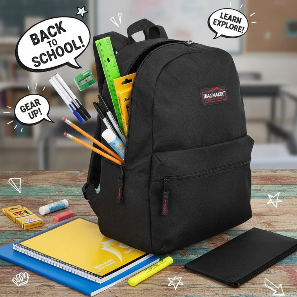 17 inch Backpacks with Adjustable Padded Straps S231011