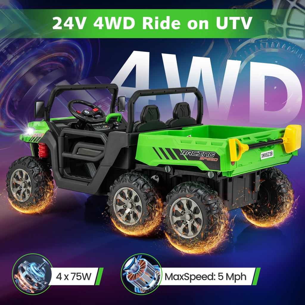 2 Seater Ride On Car Off-Road UTV Electric Vehicle with Remote Control C3016