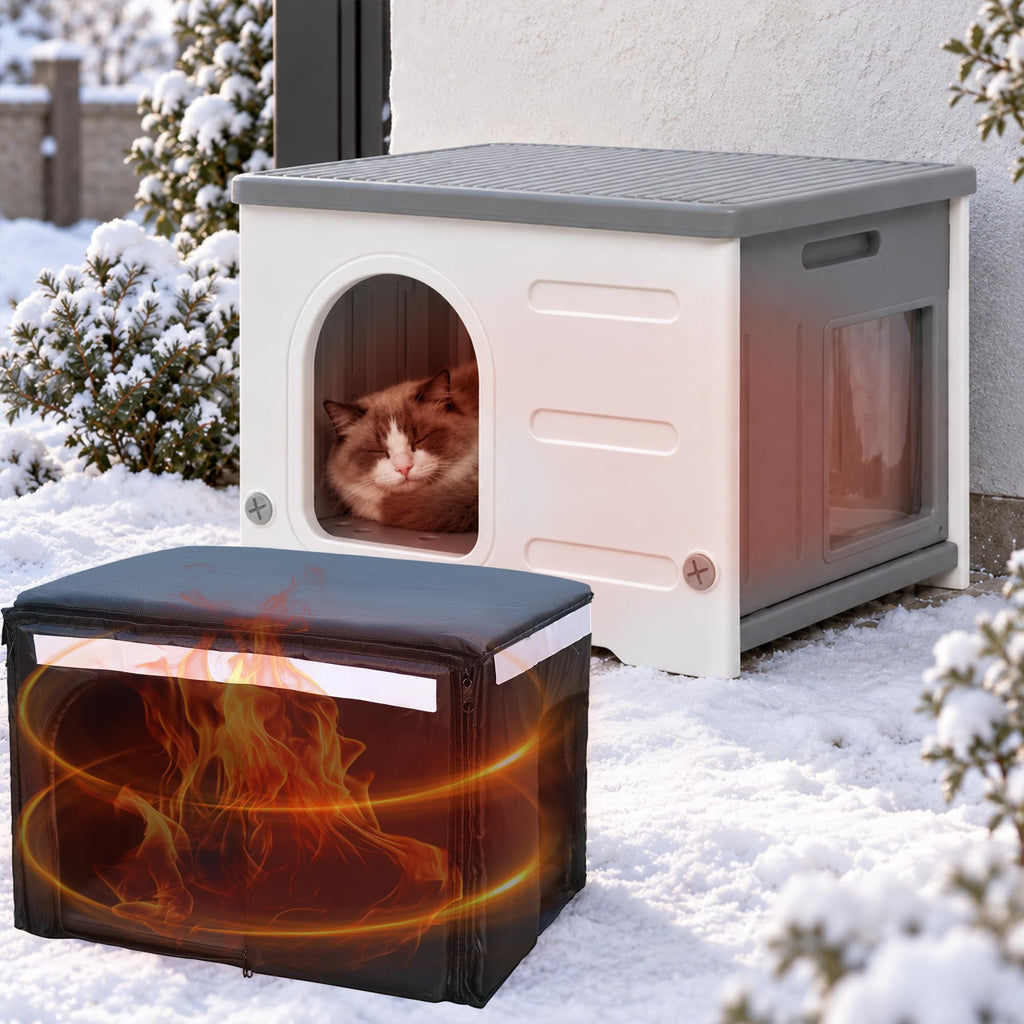 HDPE Cat House with Liner V281918