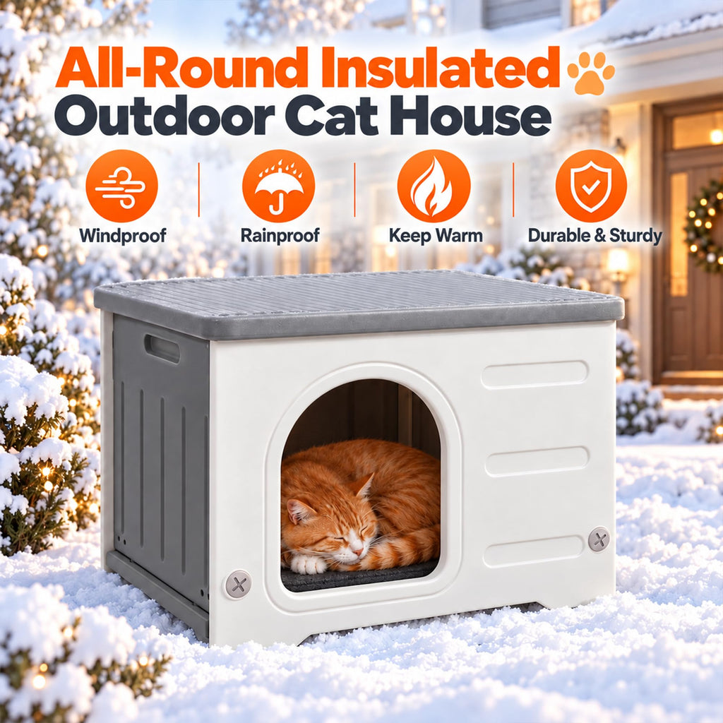 HDPE Cat House with Liner V281918