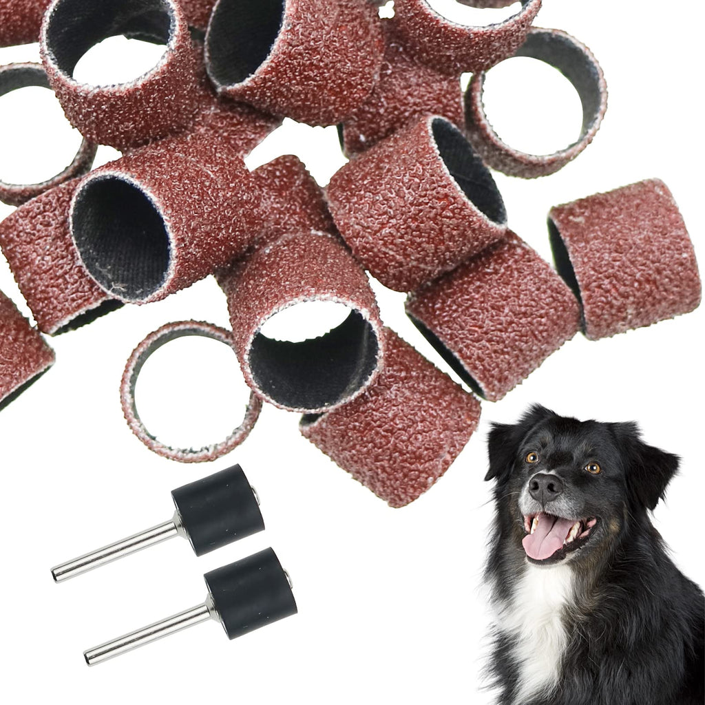 26 Pack Nail Grinder Replacement Kit Sanding Drum Set V452