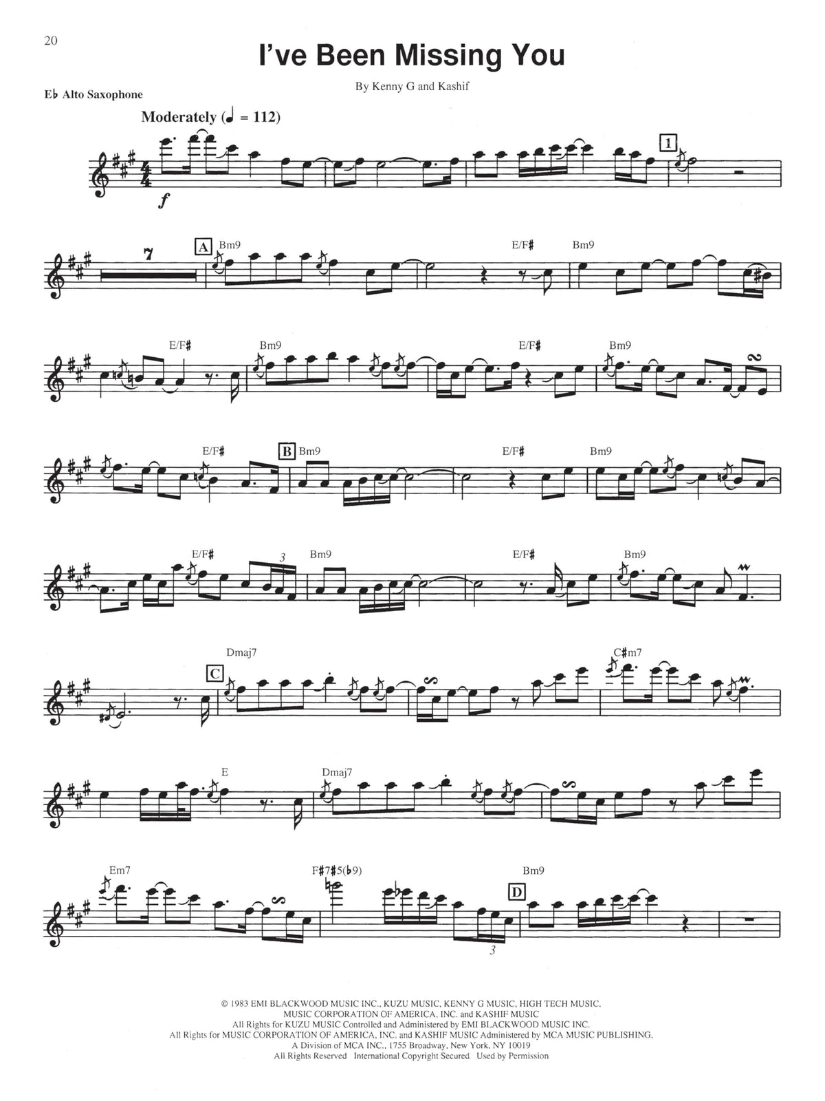 Saxophone Sheet Music Book B22454
