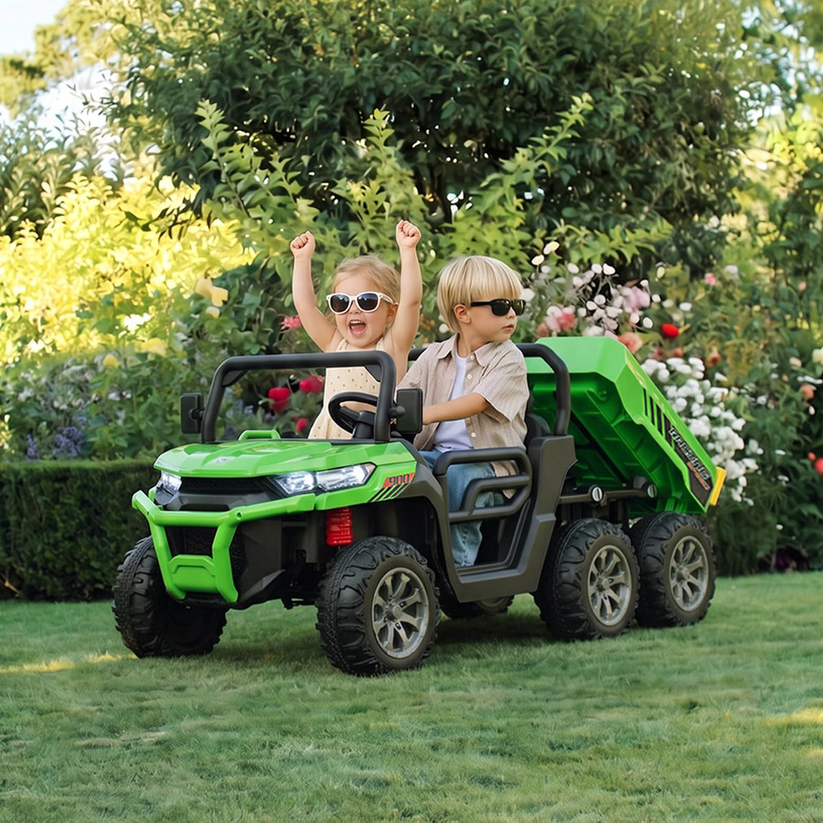 2 Seater Ride On Car Off-Road UTV Electric Vehicle with Remote Control C3016