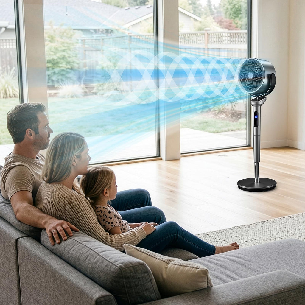 40 Inch Oscillating Pedestal Air Circulator Fan O479