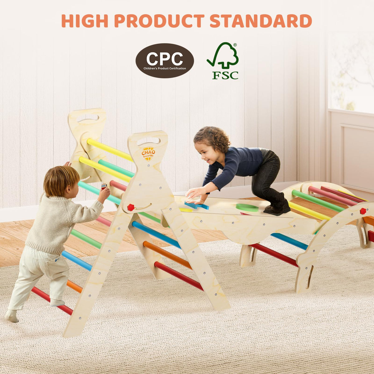 Montessori Toddler Climbing Toys Indoor A84843