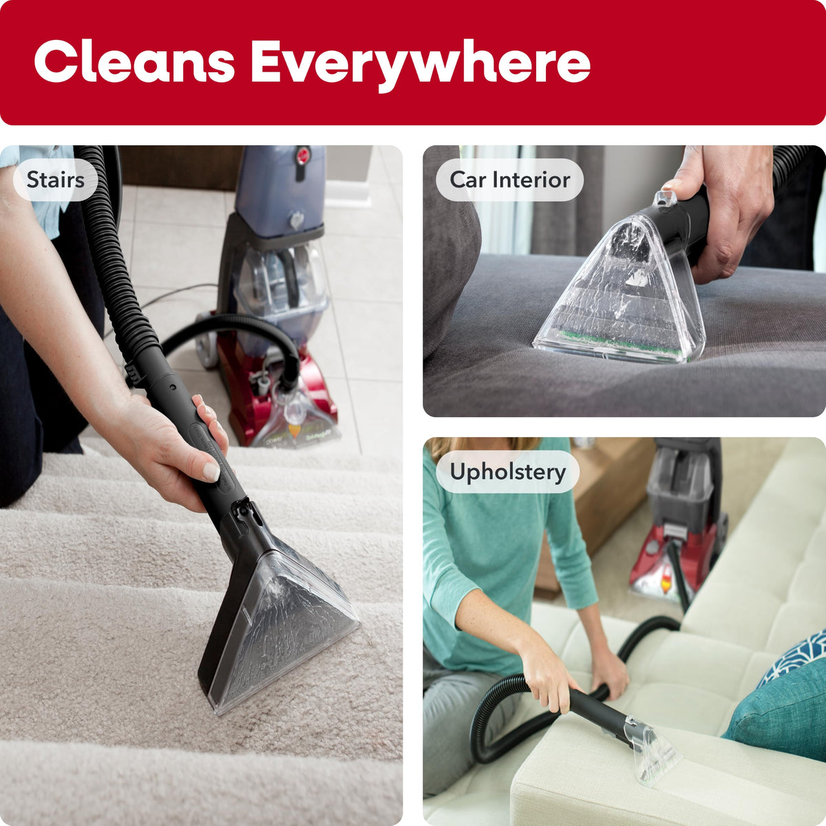 Carpet Cleaner Machine with Pet & Upholstery Tools I404