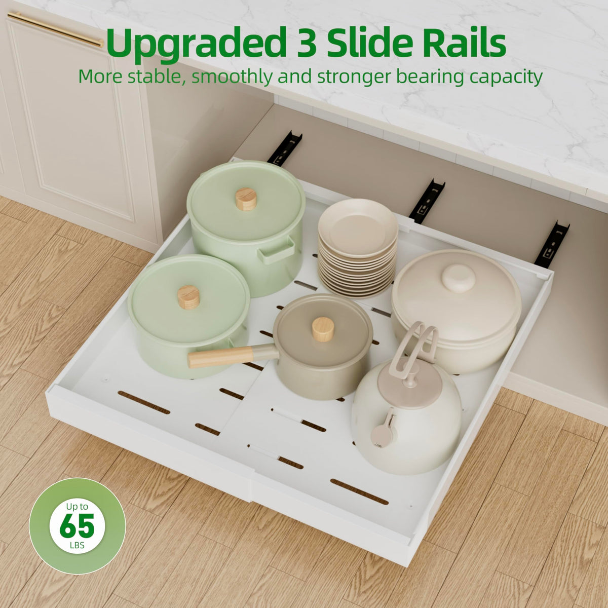 4 Pack Expandable Pull Out Cabinet Organizer U83933