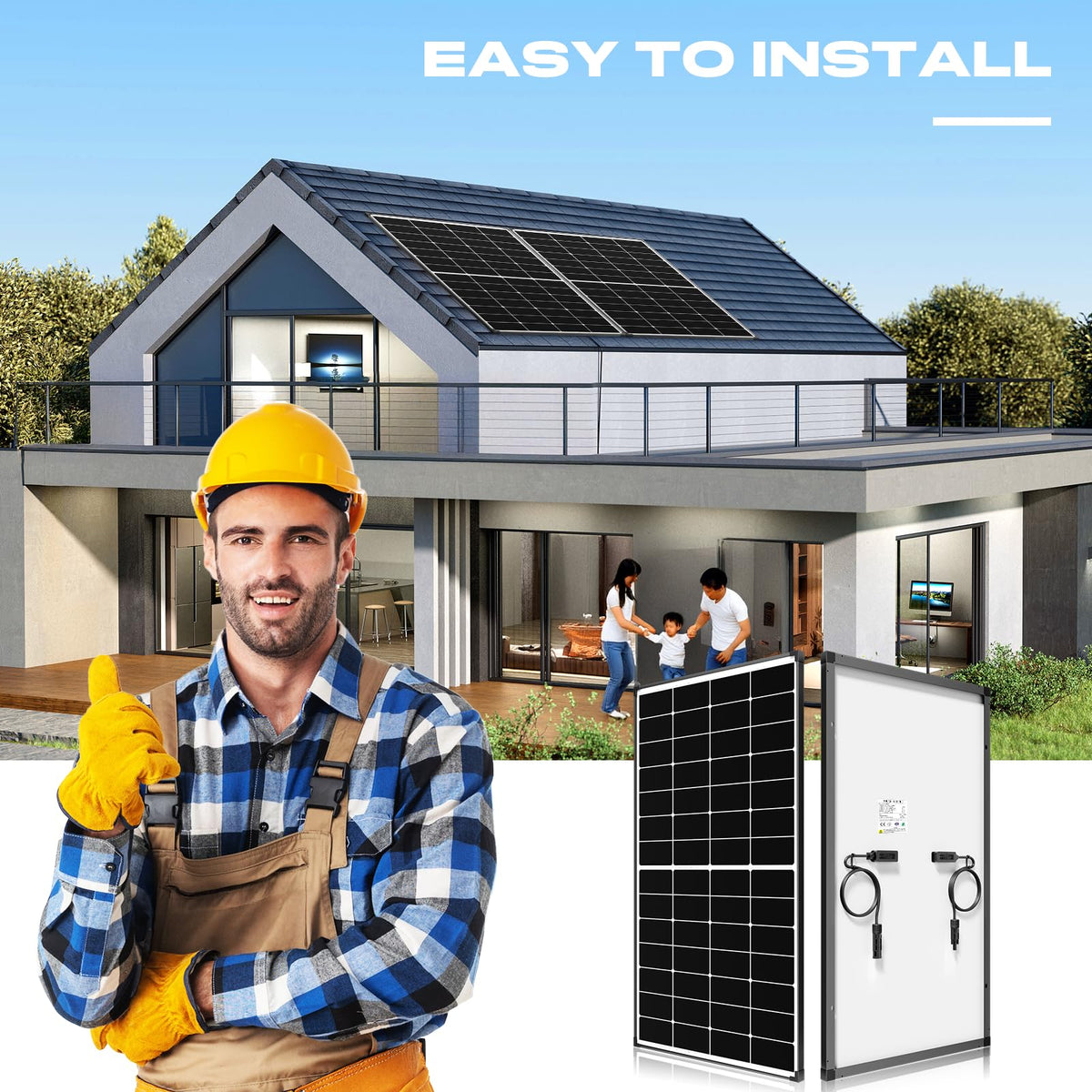 300 Watt Monocrystalline Solar Panel A60457