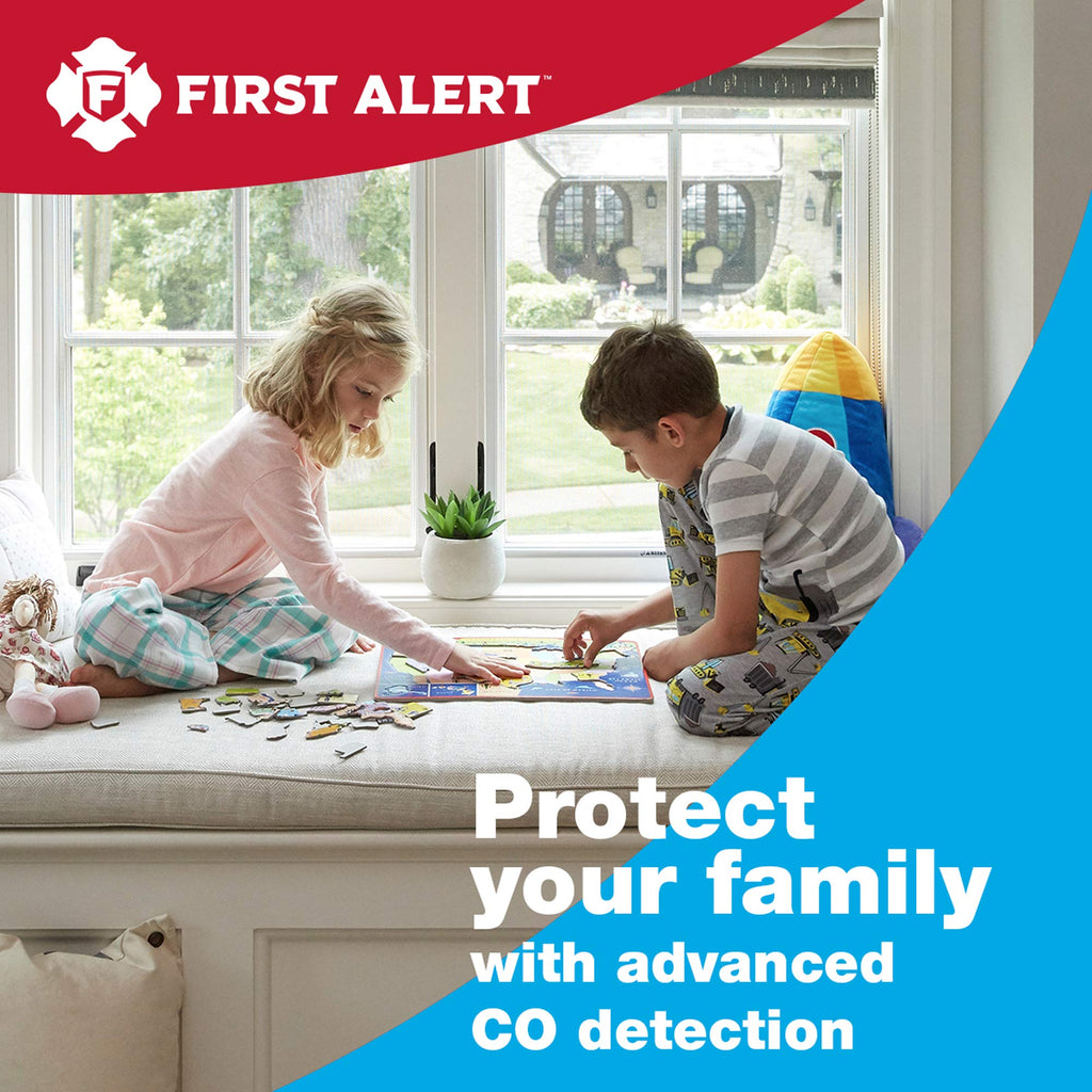 10-Year Battery Carbon Monoxide Alarm with Digital Display Z2863