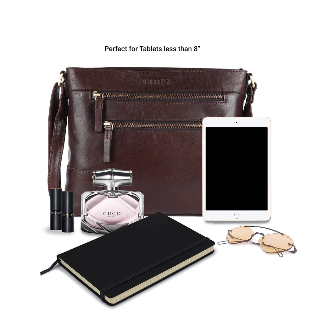 Soft Real Leather Womens Crossbody Handbags and Purses X814