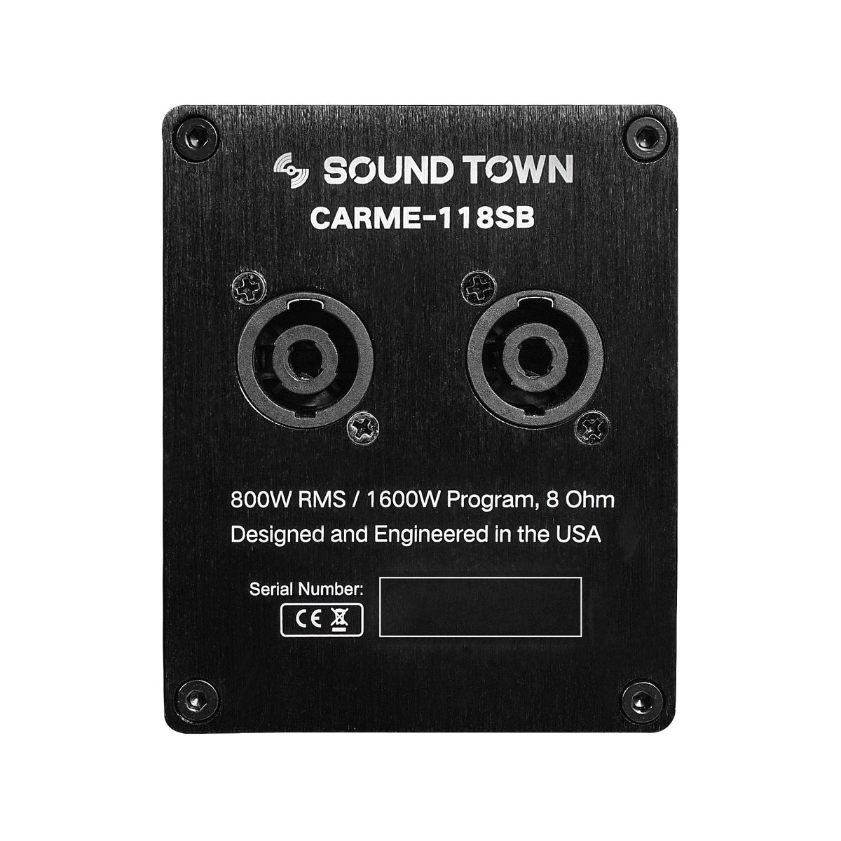 18" 1600W Passive Subwoofer H214