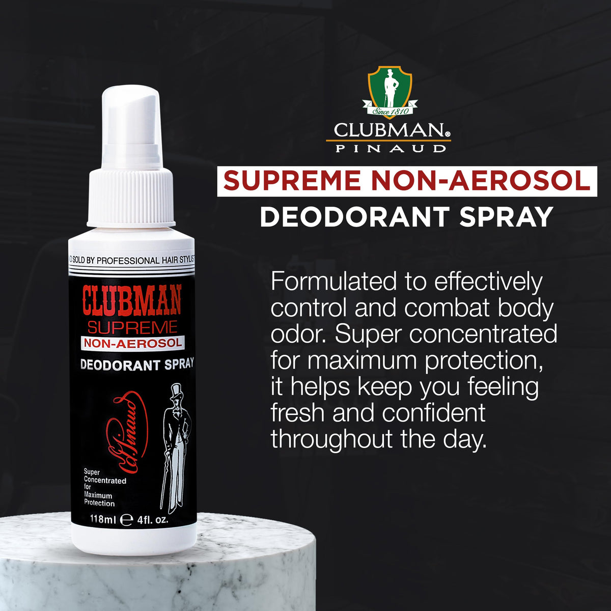 Non-Aerosol Whole Body Deodorant Spray 4 fl oz N6744
