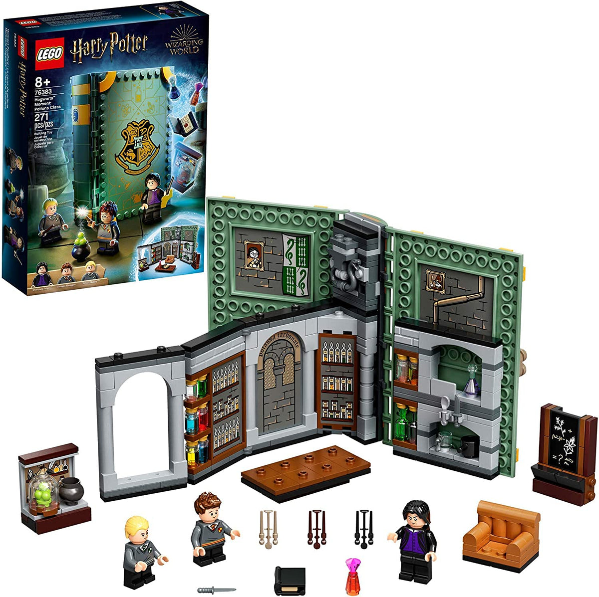 270 Pieces Brick-Built Playset Q674854