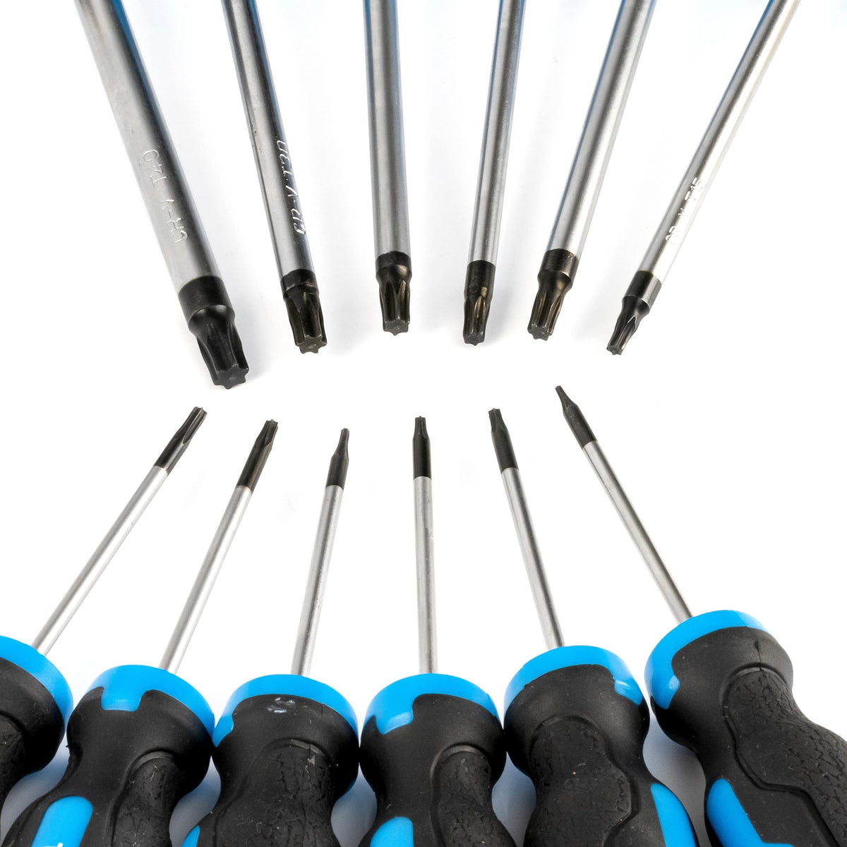 Magnetic Torx Screwdriver Set 12 Piece Chrome Vanadium Steel V334134