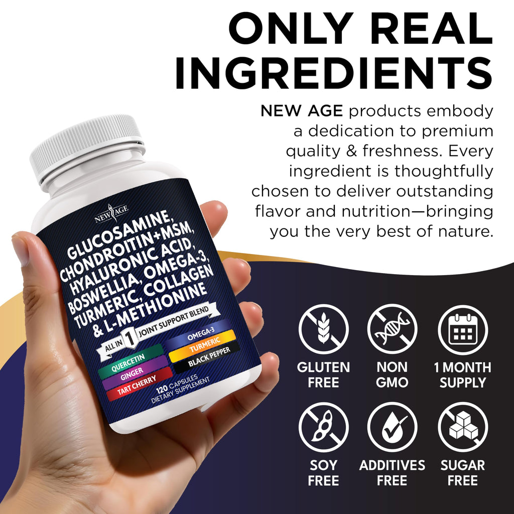 Glucosamine Chondroitin MSM Turmeric Collagen 240 Count J843007