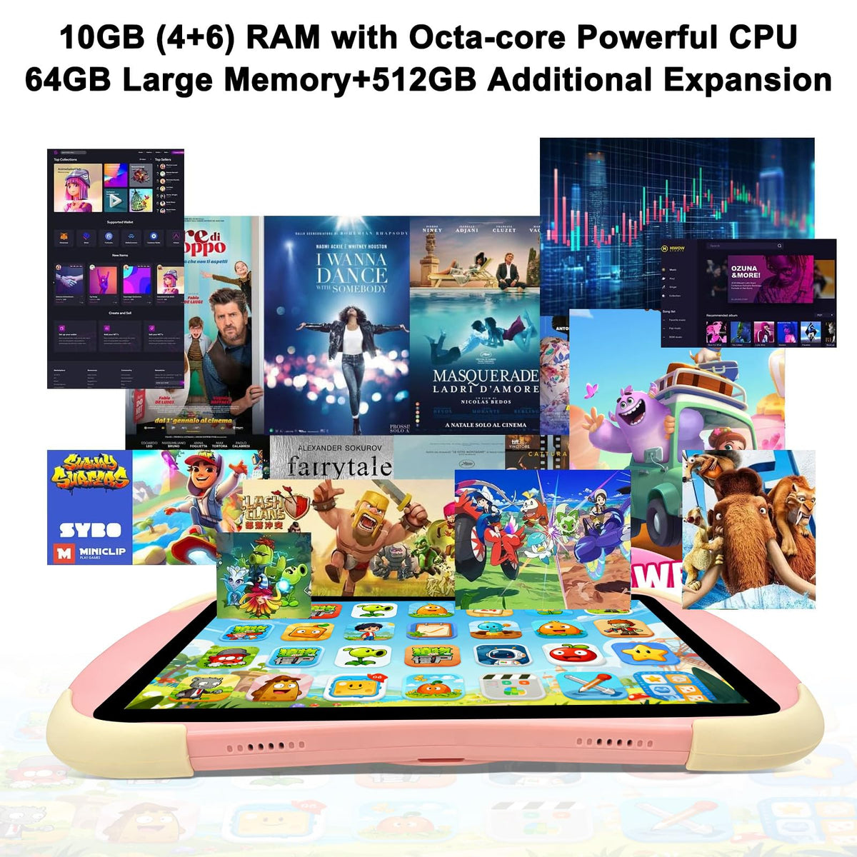 10inch Kids Tablet N890261