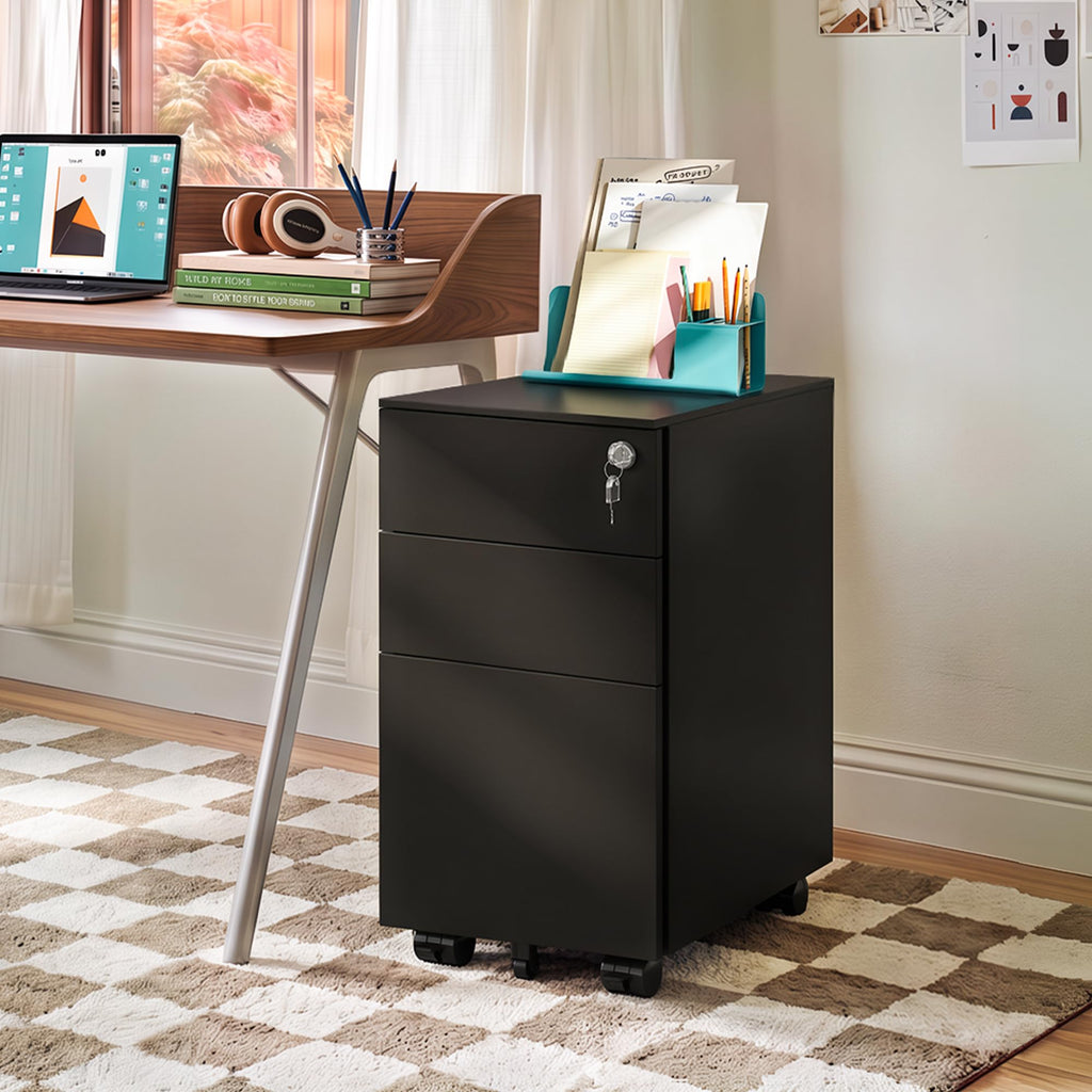 3 Drawer File Cabinet with Lock L488956