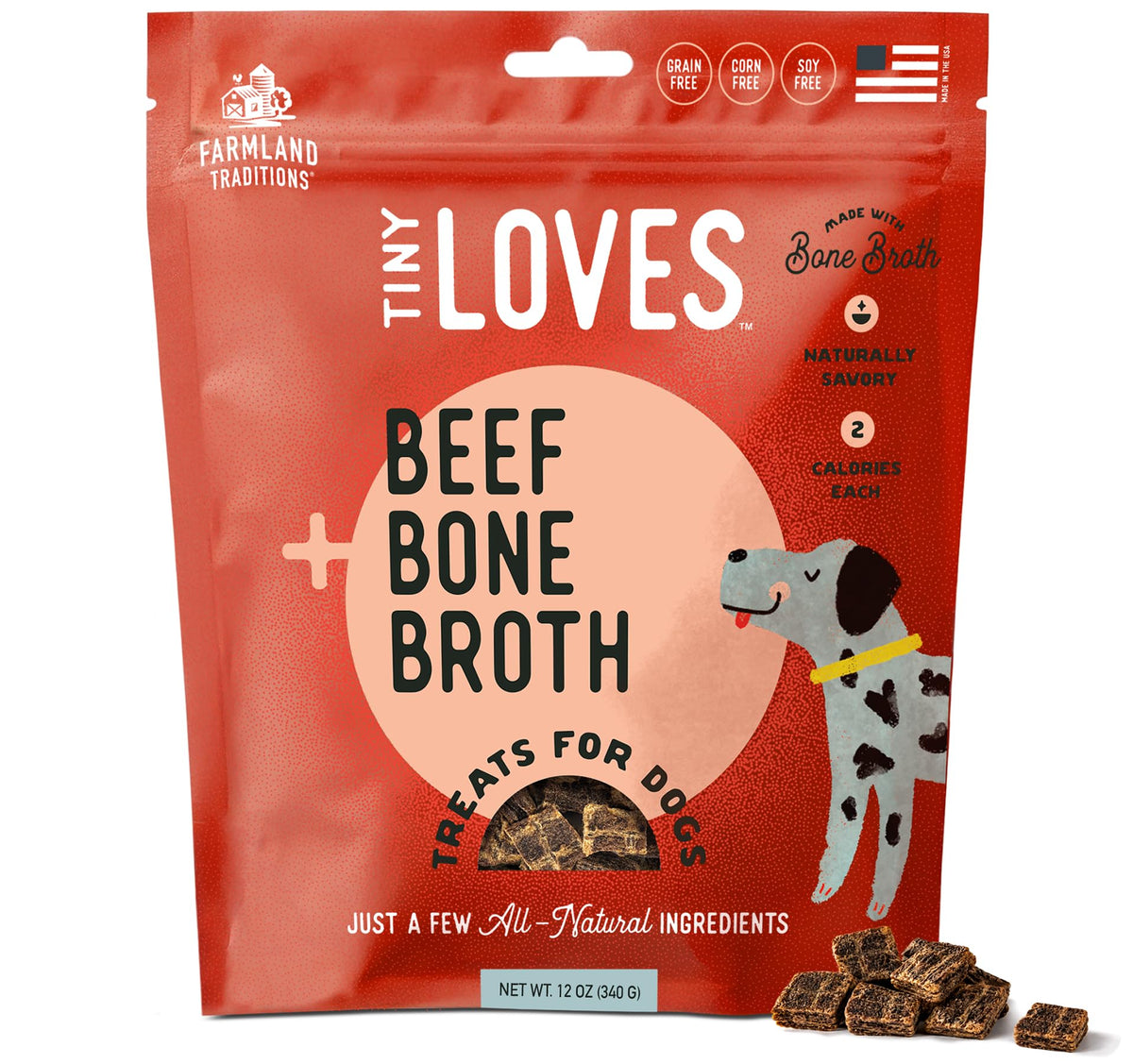 Beef Bone Broth Dog Treats 12 oz E162883