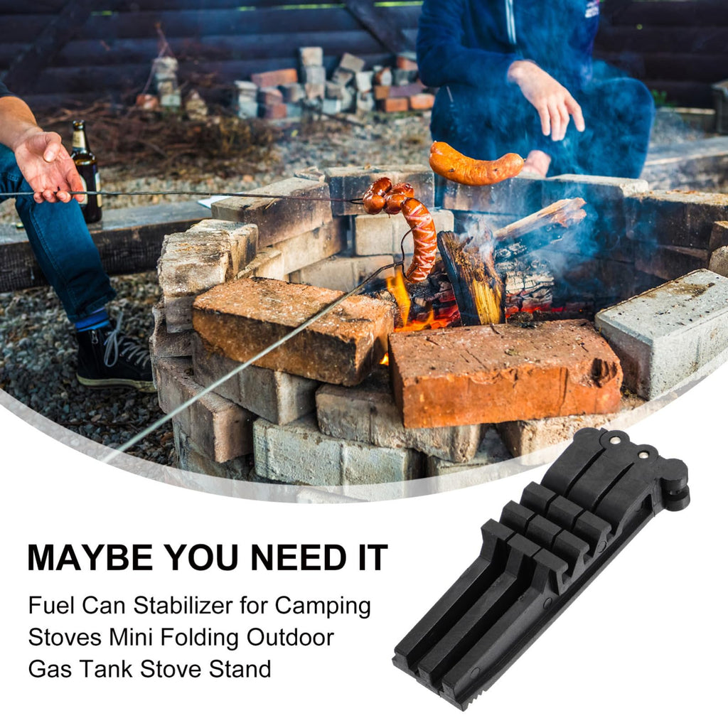 Folding Camping Stove Stand Tripod Fuel Can Stabilizer W335