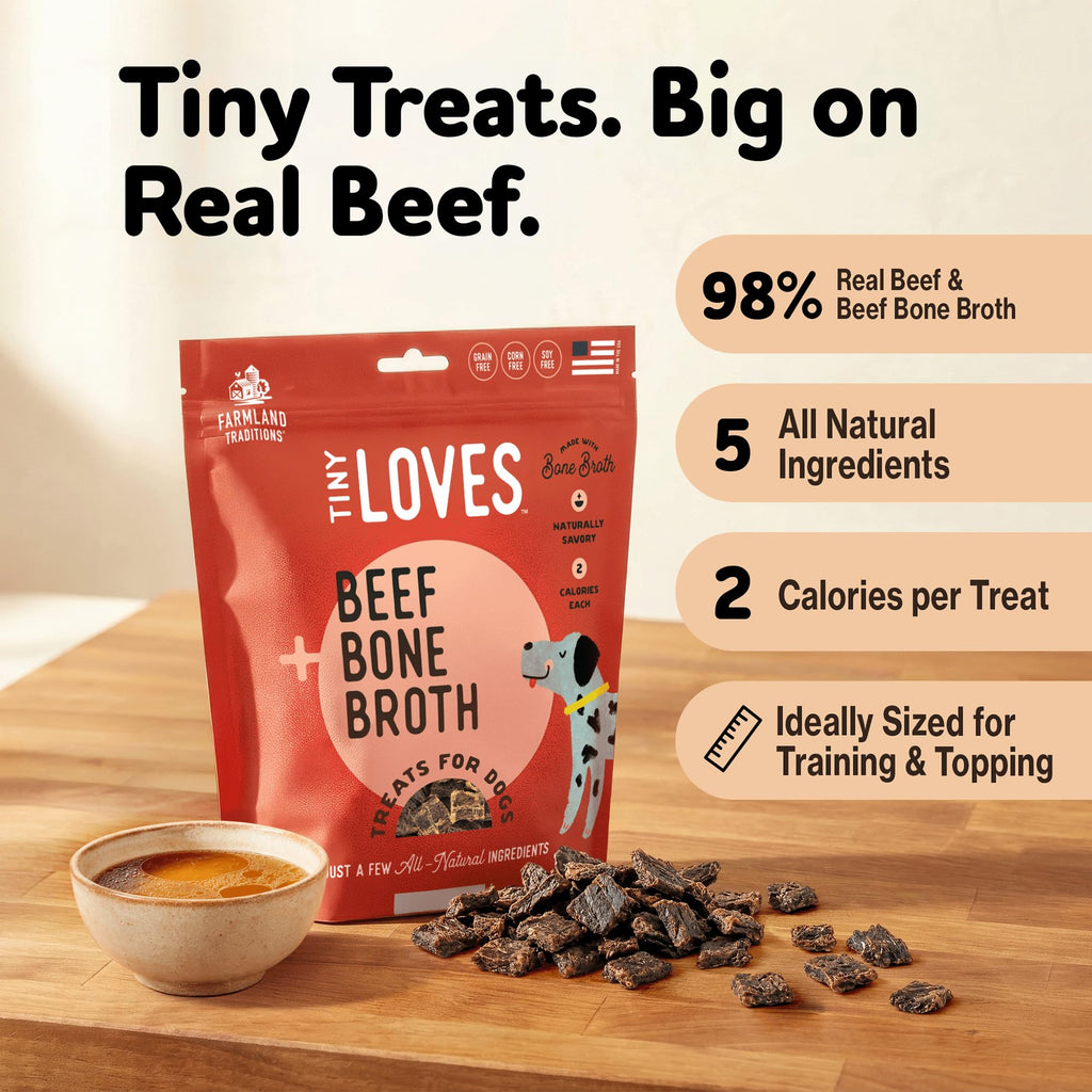Beef Bone Broth Dog Treats 12 oz E162883
