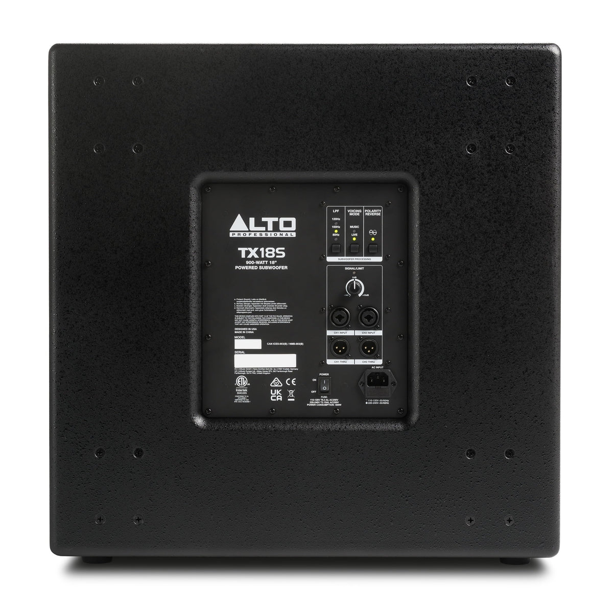 900W 18" Powered PA Subwoofer Q58461