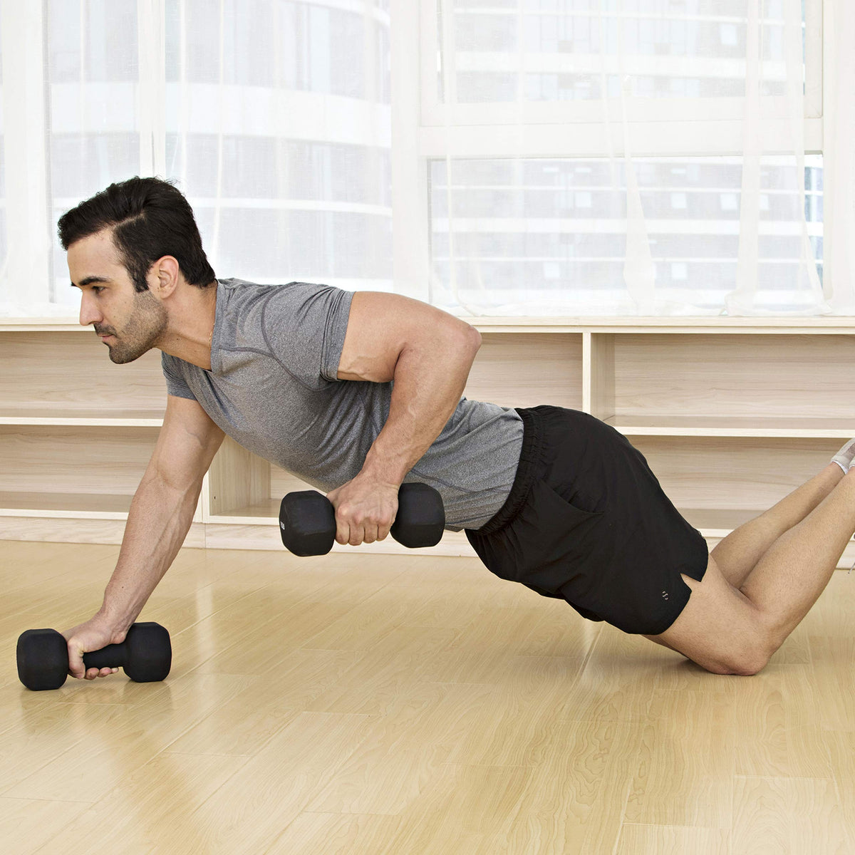 Neoprene & Vinyl Coated Dumbbell Pairs or Sets G573
