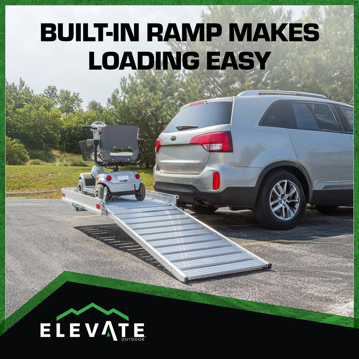 Hitch Cargo Carrier with Ramp K817168