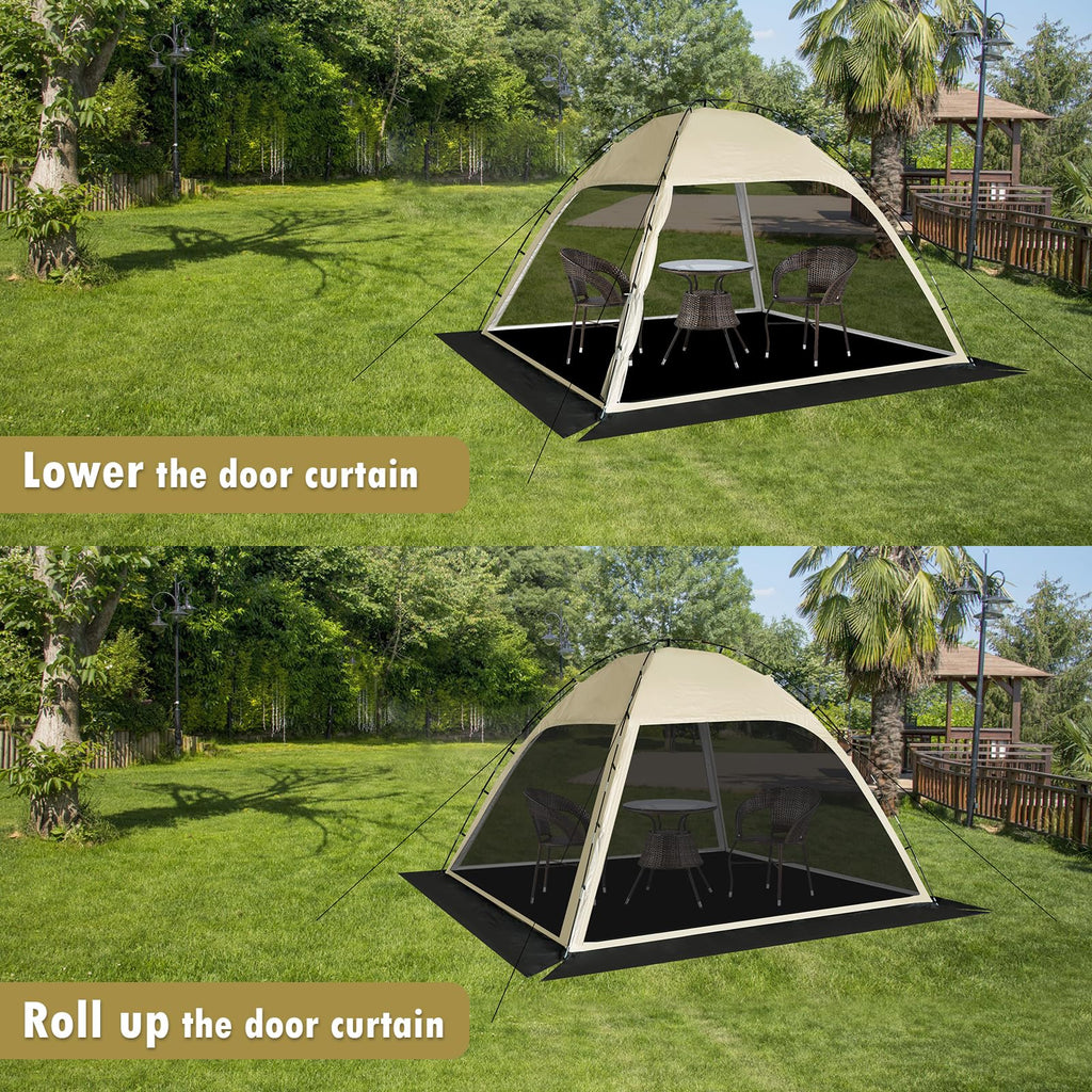 10'x10' Screen Tent with Removable Floor and Mosquito Netting L443
