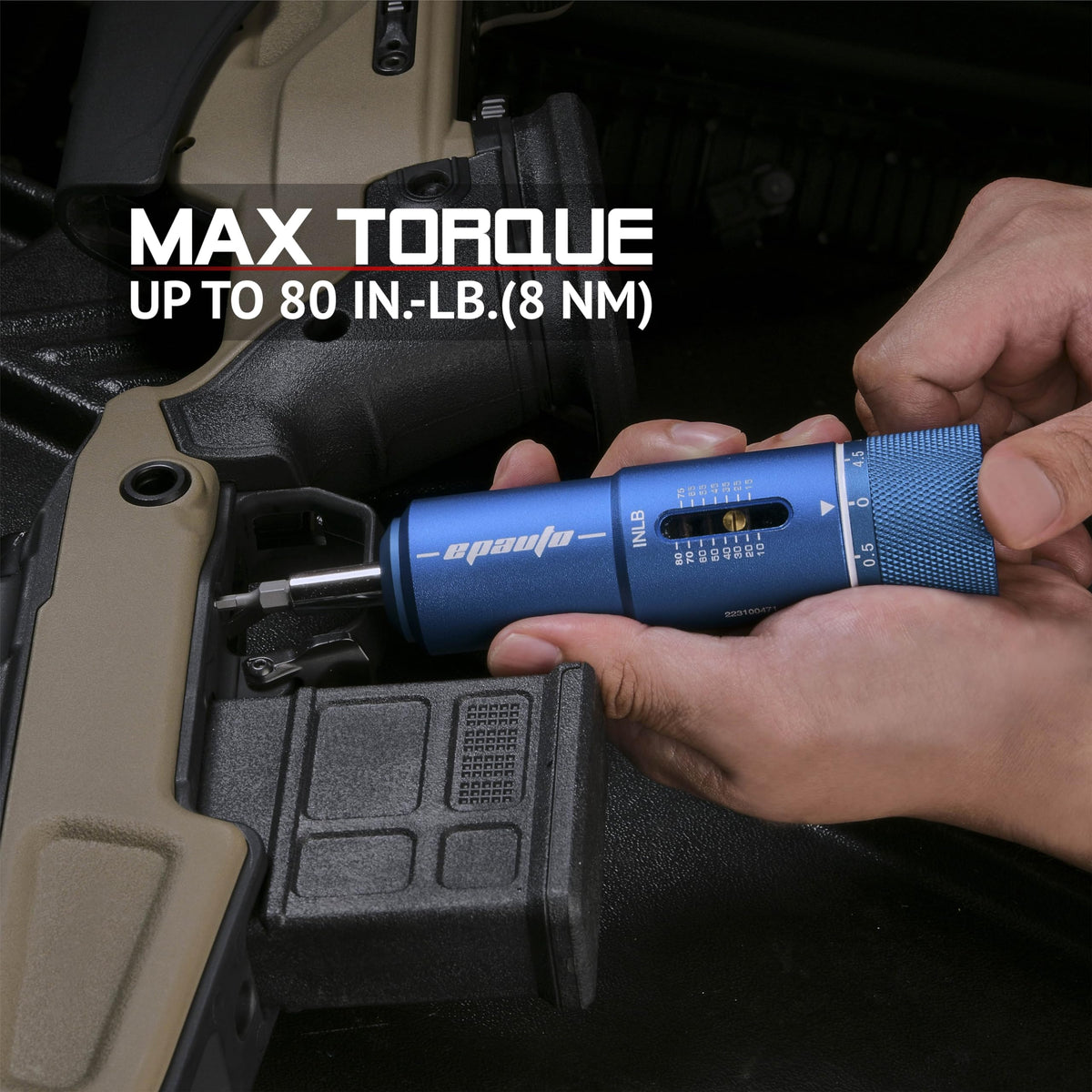 Manual Wrench Screwdriver 10-80 In/lb O724798