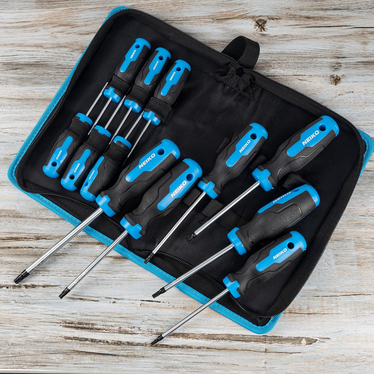 Magnetic Torx Screwdriver Set 12 Piece Chrome Vanadium Steel V334134